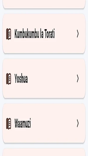 Biblia Swahili Screenshot 0