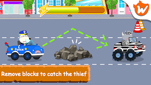 Wolfoo Police And Thief Game Screenshot 0