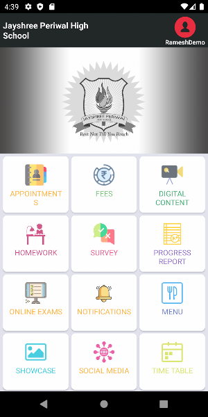 Jayshree Periwal High School Screenshot 0