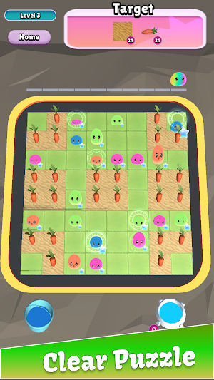 Slime Land : Merge Puzzle Screenshot 2
