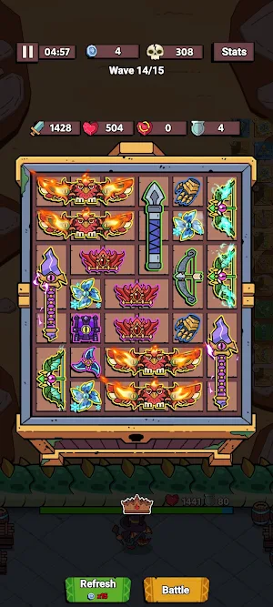 Fluffy Backpack: Merge Defense Screenshot 1