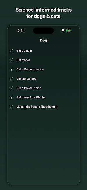 Zoothe: Pet Calming Sounds Screenshot 1