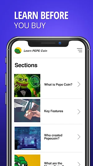 PEPE Coin: Learn Crypto Screenshot 3
