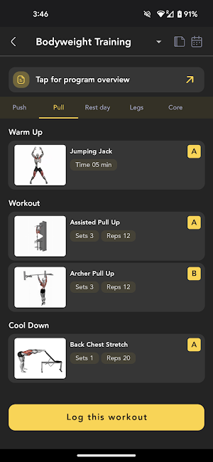 Forever1Fitness Screenshot 1