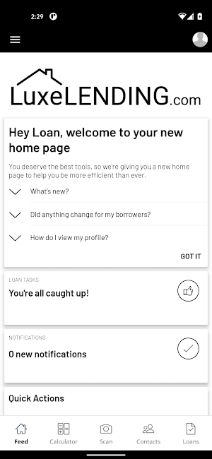 Luxe Lending Screenshot 0