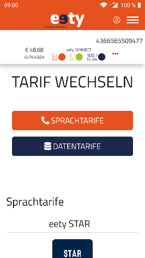 Mein eety Screenshot 1