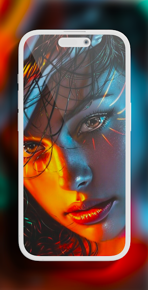 Shining Eyes Wallpaper Screenshot 2