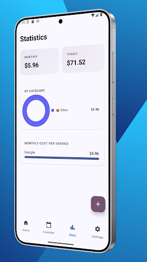 Subscription Tracker Screenshot 0