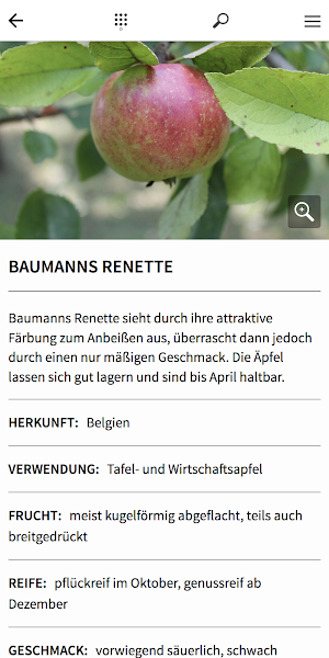 Kürnbacher Streuobst-App Screenshot 3