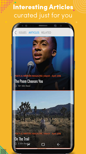 Poets & Writers Magazine Screenshot 1