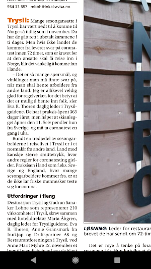 Lokalavisa Trysil - Engerdal e Screenshot 3