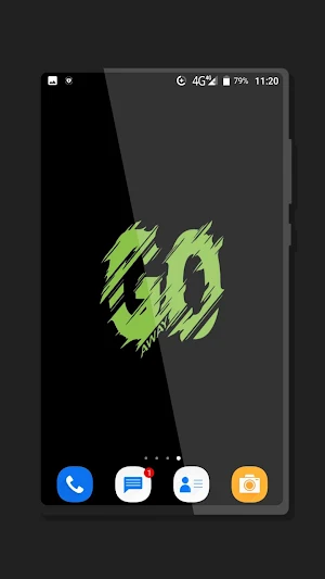 Greenyblack - Black & Green Wa Screenshot 3