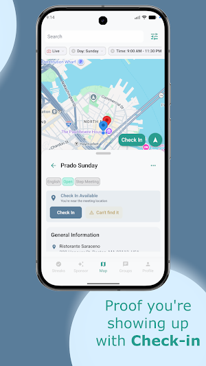 MyMeetings: AA Meeting Finder Screenshot 2