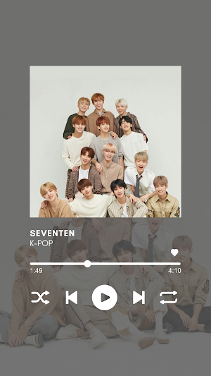 SEVENTEN K-POP MP3 Offline Screenshot 0