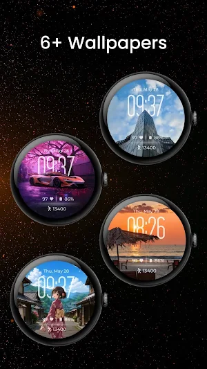Depth Wallpapers Watch Face Screenshot 1
