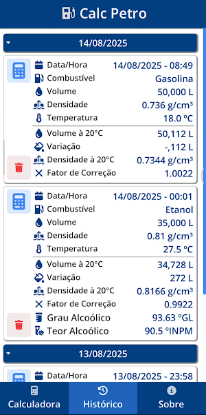 Calc Petro Screenshot 1