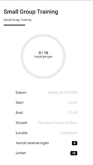 The Base Fitness And More Screenshot 3