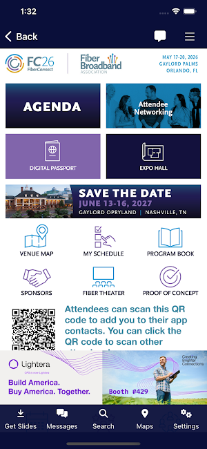 Fiber Connect Events Screenshot 1
