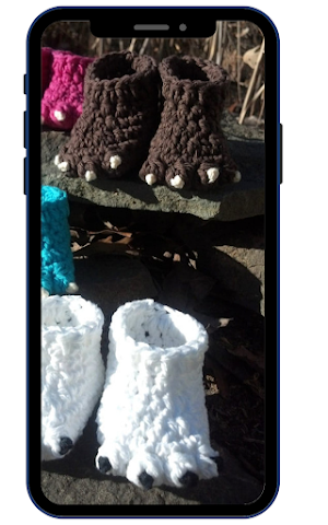 Crochet Slippers Screenshot 3