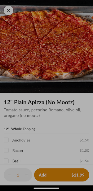 Ah-Beetz New Haven Pizza Screenshot 3