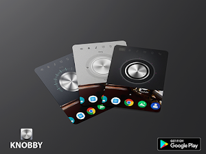 Knobby volume control - Unique volume widget app Screenshot 0