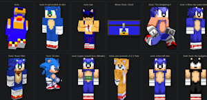 Top skin sonic: | for Mcpe 2021 Screenshot 1