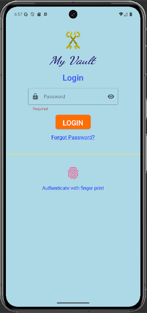 MyVault - Password Manager Screenshot 2