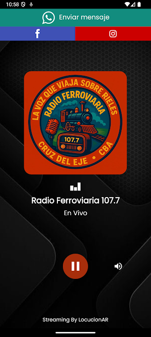 Radio Ferroviaria Cruz del Eje Screenshot 0