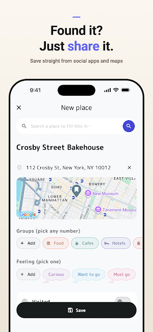 GoStash: Places You Want to Go Screenshot 1