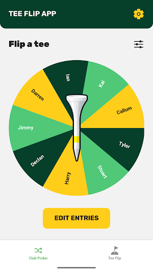 Tee Flip – Golf Club Picker Screenshot 3