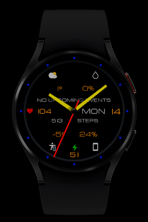 Mechanical Watch Face Wear OS Screenshot 2