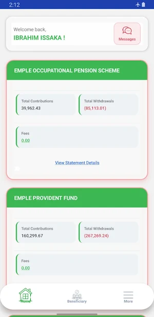 emPLE Pension Screenshot 0