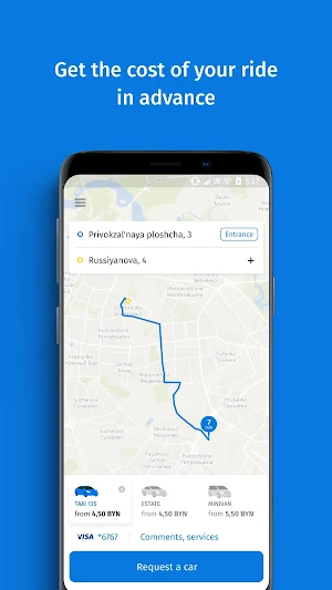 Taxi 135 — book online Screenshot 0