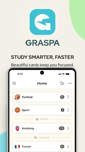 Graspa Flashcards Screenshot 0