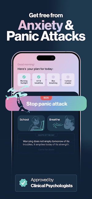Anxiety & Panic Relief: Calmer Screenshot 0