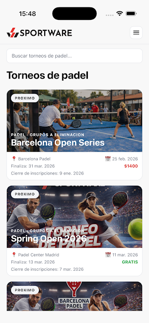 Sportware Screenshot 0
