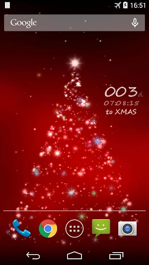 Christmas Live Wallpaper Screenshot 0