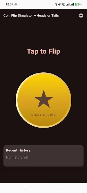 Coin Flip Simulator Head/Tail Screenshot 0