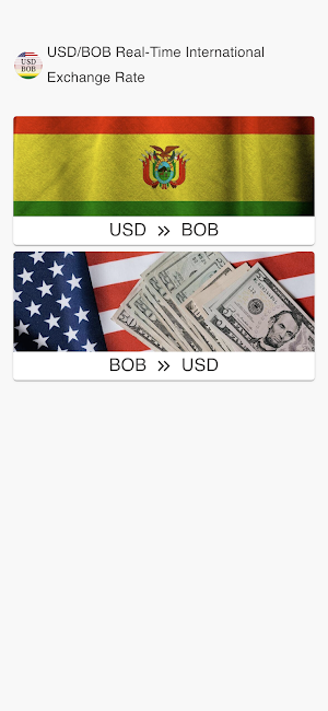 USD to BOB Screenshot 0
