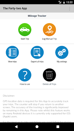The Forty-two App Screenshot 2