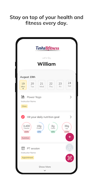 TashaBfitness Online Screenshot 1