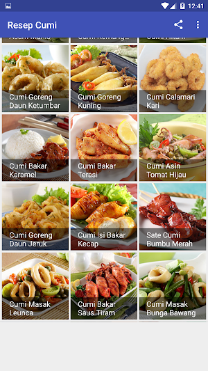 Resep Cumi Screenshot 3
