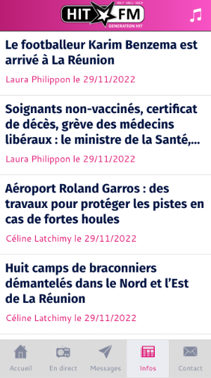 HIT FM Réunion Screenshot 3