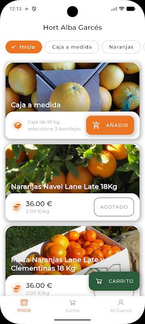 Naranjas Alba Garcés Screenshot 0