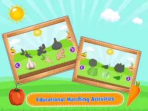 Vegetables Alphabet Kids Games Screenshot 3