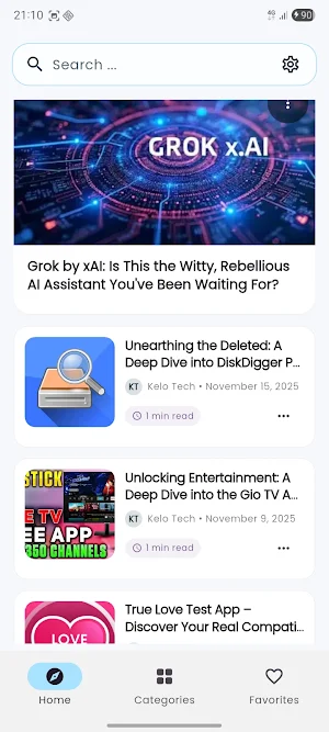 Kelo Tech Screenshot 3