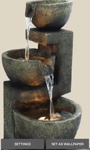 Water Fountain Live Wallpaper Screenshot 0