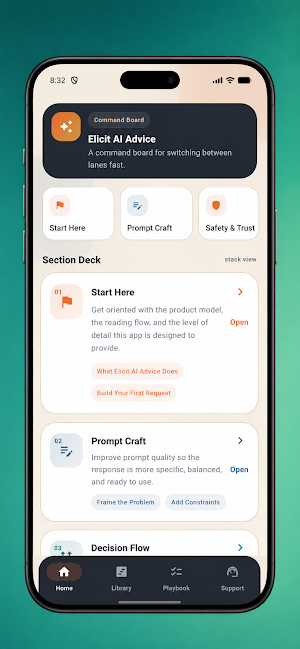 Elicit AI App Advice Screenshot 0