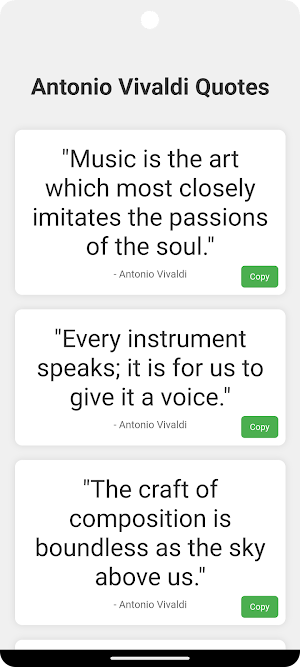 Antonio Vivaldi Quotes Screenshot 1