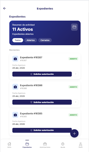 Accidentes NuevaMutuaSanitaria Screenshot 3